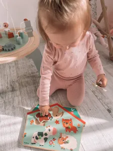Djeco Puzzle vkladacie Domáce zvieratká 5 dielikov