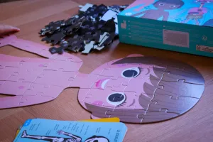 Vzdelávacie puzzle - Ľudské telo - 50, 75, 100 ks