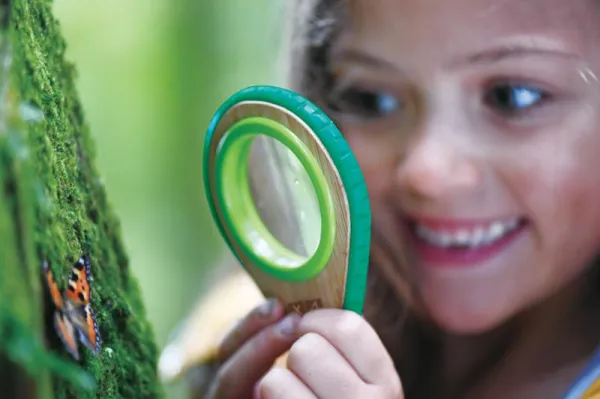 Bamboo - detektív v prírode - lupa a píšťalka