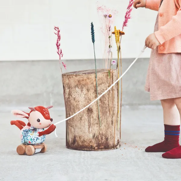 Lilliputiens - jelenček Stella - ťahacia hračka