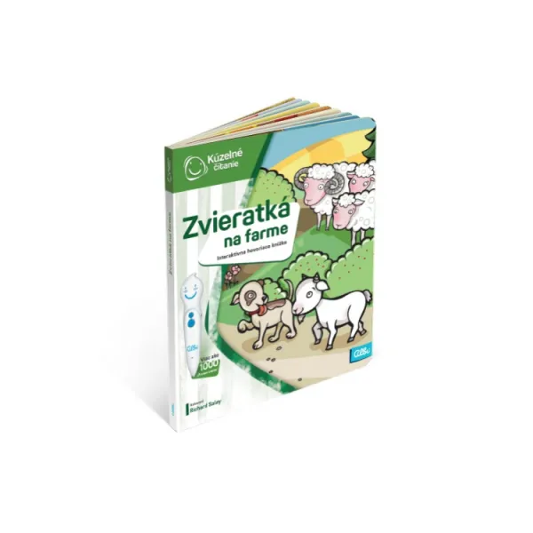 Kúzelné čítanie - Kniha - Zvieratká na farme