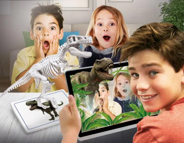 Clementoni Archeo-Fun T-rex a Triceratops
