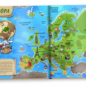 Kúzelné čítanie - Kniha - Atlas sveta