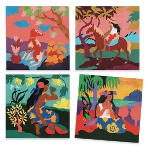 Kreatívna hra - Paul Gauguin - Polynézia