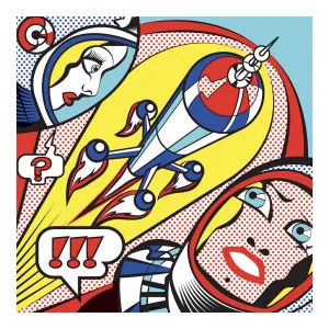 Kreatívna hra - Roy Lichtenstein - Superhrdinovia