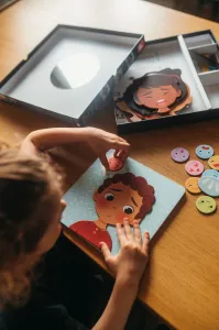 Magnetická skladačka – emócie