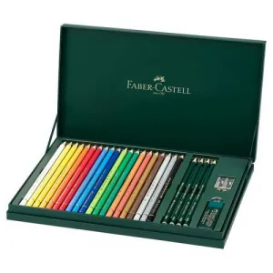 Pastelky Faber-Castell Polychromos - 20 farieb s príslušenstvom