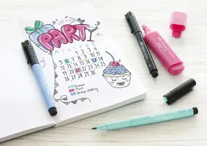 Popisovače Faber-Castell Starter set Bullet Journaling - 9 ks