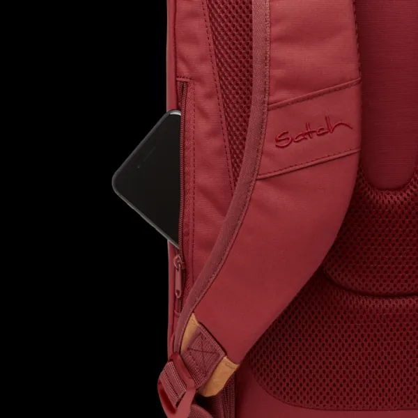 Voľnočasový batoh Ergobag Satch Fly - Pure Red