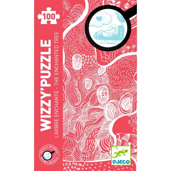 Efektné puzzle - začarovaný strom - 100 ks