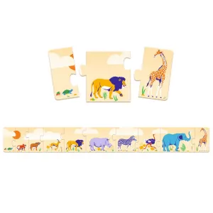 Puzzle - Od najmenšieho k najväčšiemu - 10 ks