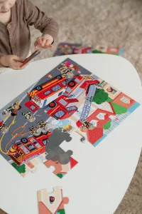 Puzzle v kufríku - Hasiči - 24 ks