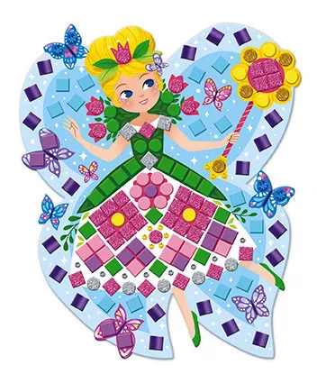 Detský ateliér maxi - mozaika - princezné a víly