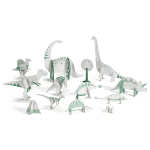 Vyfarbi, zostav a hraj sa - Dinosaury