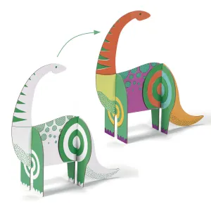 Vyfarbi, zostav a hraj sa - Dinosaury
