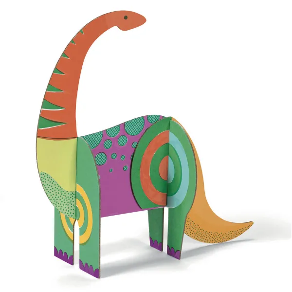 Vyfarbi, zostav a hraj sa - Dinosaury