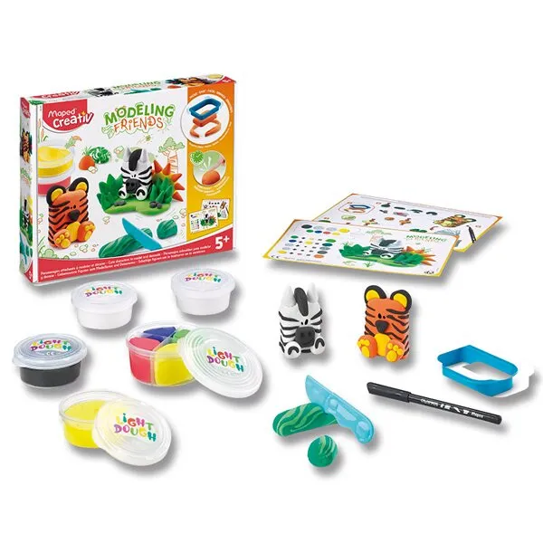 Súprava Maped Creativ modelovanie - Priatelia z divočiny