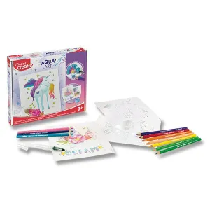 Súprava Maped Creativ - akvarelové obrázky - Jednorožec