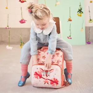 Lilliputiens - detský batoh s vreckom na desiatu - jelenček Stella