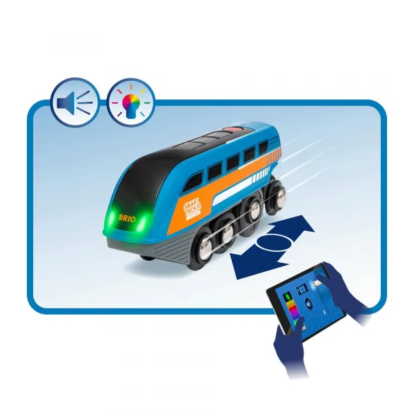 Brio - Nahrávacia lokomotíva Smart Tech Sound