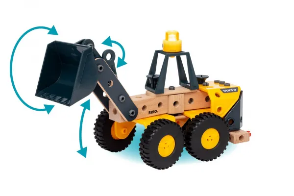 Brio Builder - Kolesový nakladač Volvo, limitovaná edícia - 58 ks
