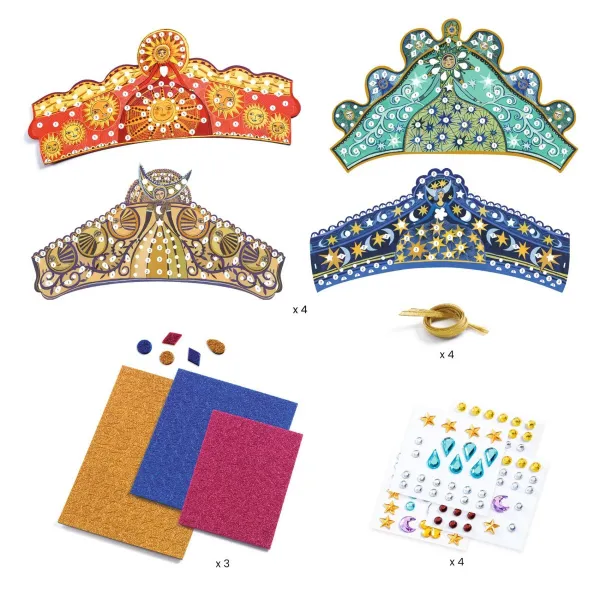 Vyrob si sám - ozdobné korunky pre malé princezné