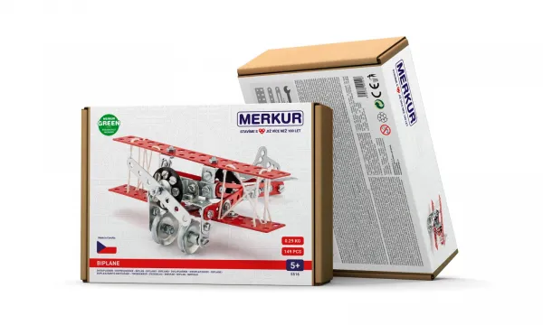 Merkur - Dvojplošník - 148 ks
