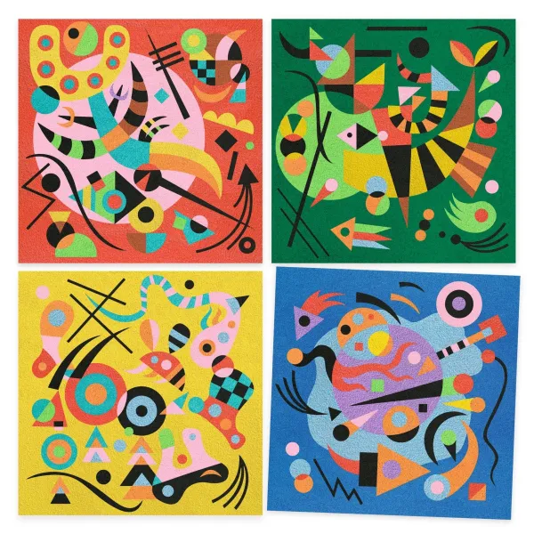 Kreatívna hra - Wassily Kandinsky - Abstrakcie