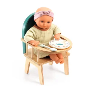Pomea - drevená stolička pre bábiky