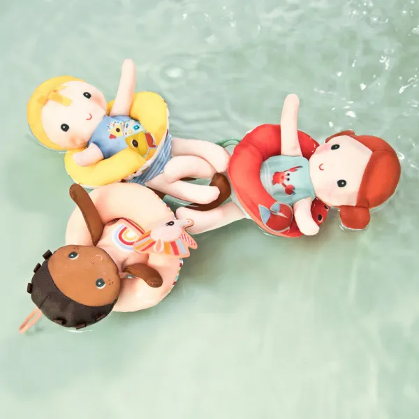 Lilliputiens Bath Doll Lena hračka do vody 6 m+ 1 ks