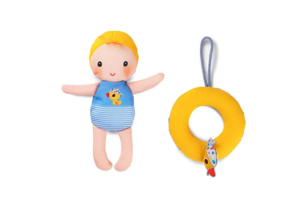 Lilliputiens Bath Doll Gaspard hračka do vody 6 m+ 1 ks