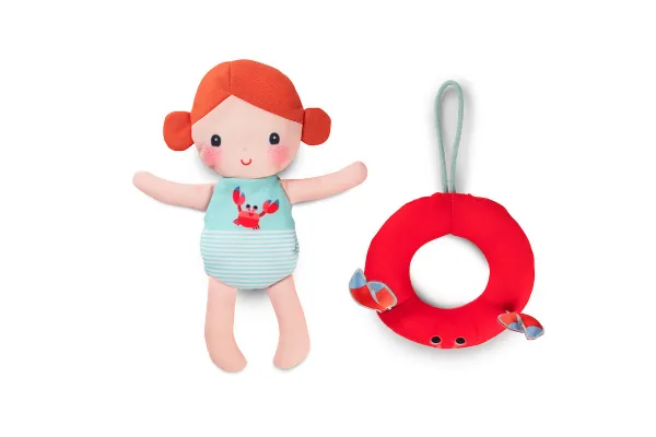 Lilliputiens Bath Doll Axelle hračka do vody 6 m+ 1 ks