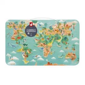 Magnetická mapa sveta - éra dinosaurov - 50 ks