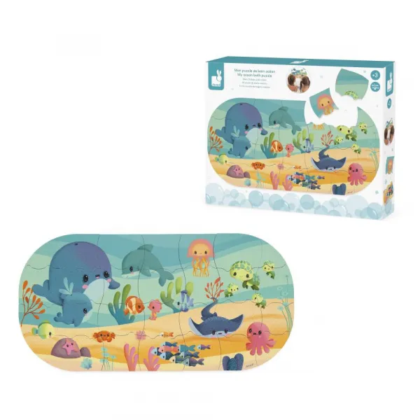 Puzzle - Môj oceán - hračka do vody - 28 ks