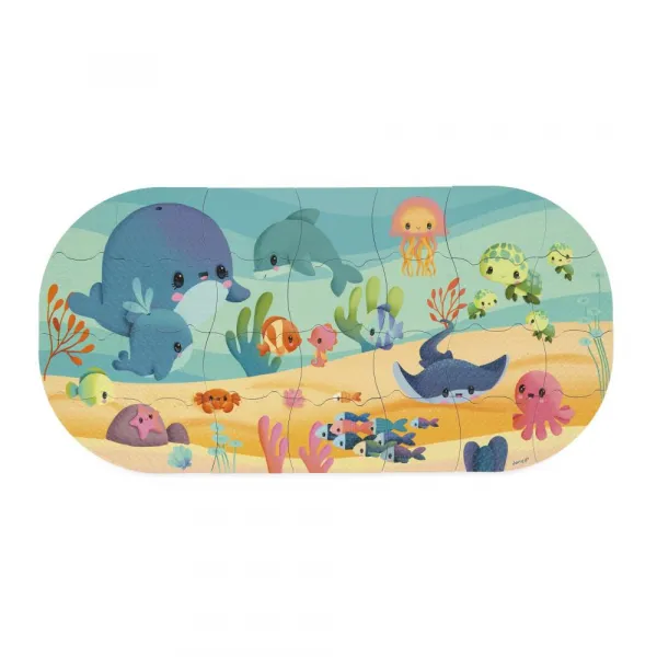 Puzzle - Môj oceán - hračka do vody - 28 ks