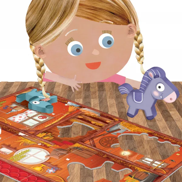 HEADU: Montessori – Moje prvé puzzle – Farma