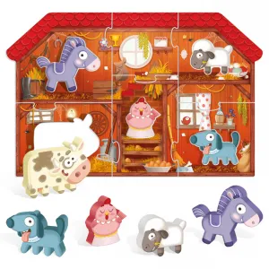 HEADU: Montessori – Moje prvé puzzle – Farma
