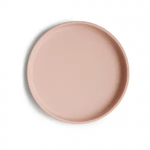 Mushie Classic silikónový tanier s prísavkou - Blush