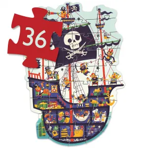 Balíček pre malých pirátov - karty, puzzle, výroba pirátskej šable