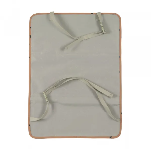 Lässig organizér do auta Wrap-to-Go Happy Prints caramel