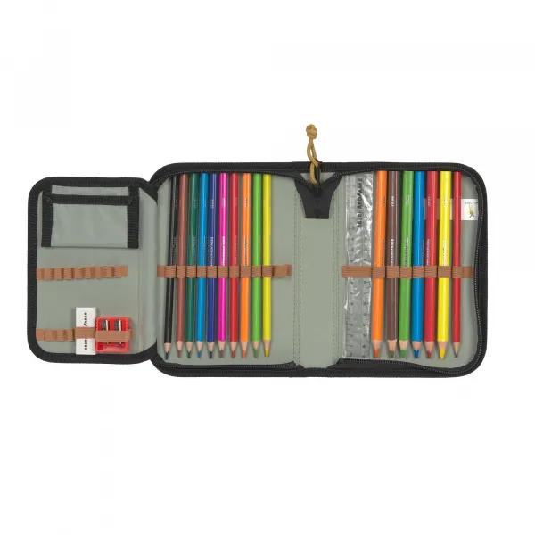 Školská sedemdielna súprava - Boxy Unique black