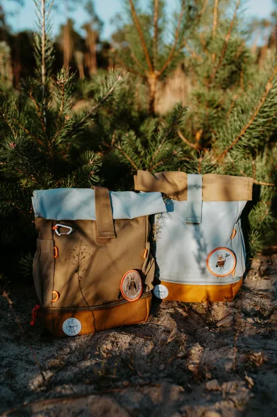 Detský batoh - Mini Rolltop Nature olive