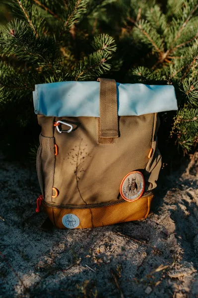 Detský batoh - Mini Rolltop Nature olive