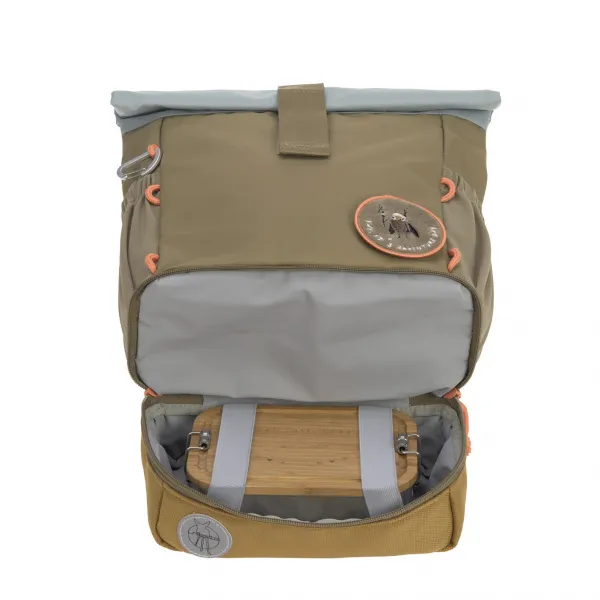 Detský batoh - Mini Rolltop Nature olive
