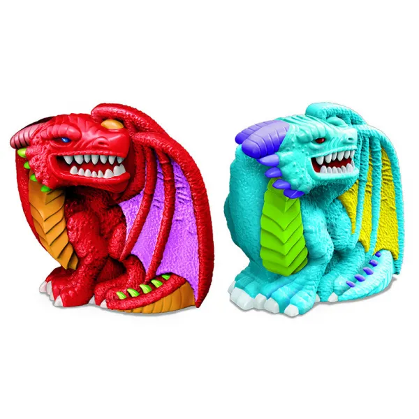 Sadrové odliatky - 3D draky
