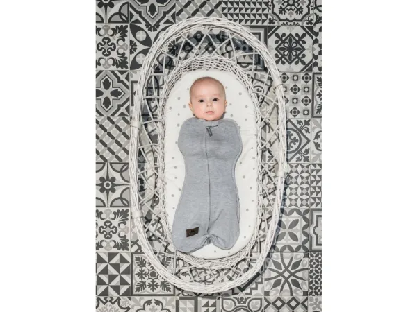 Zavinovačka Sleepee First Step Swaddle s čiapočkou zadarmo Eucalyptus