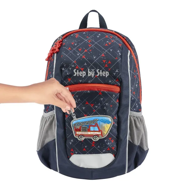 Vymeniteľný obrázok KIGA MAGS Fire Truck Finn k batôžtekom KIGA