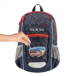Vymeniteľný obrázok KIGA MAGS Fire Truck Finn k batôžtekom KIGA
