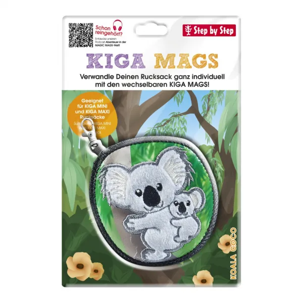 Vymeniteľný obrázok KIGA MAGS Koala Coco k batôžtekom KIGA