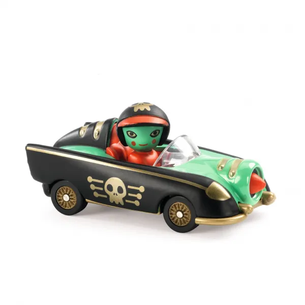 Balíček Crazy Motors - Red Skull + Motor Skull + Pirate Wheels